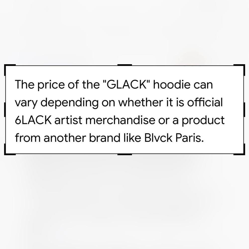 # 0713+ Black Women's Cropped Hoodie “ GLACK” - Picture 7 of 10